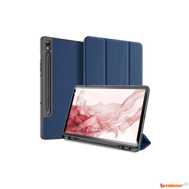 Etui Dux Ducis Domo do Galaxy Tab S9, granatowe - Torby, plecaki do laptopów - Toruń