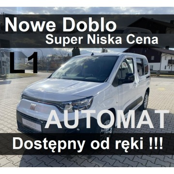 Fiat Doblo - Nowe Doblo Automat L1 130KM Super Niska Cena Dostępny od ręki 1461 zł