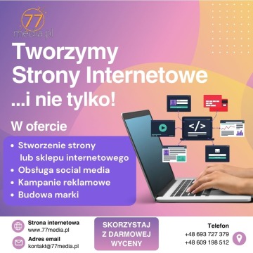 Strony internetowe, kampanie reklamowe - kompleksowa oferta dla firm