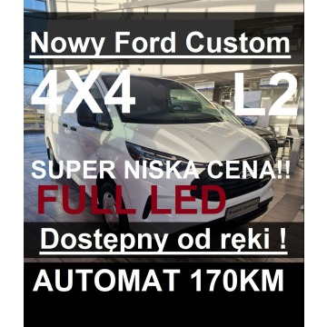 4X4 L2 Nowy Ford Custom 170KM Full Led Od ręki Super Cena 2235zł