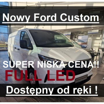 Nowy Ford Custom 136KM Full Led  Dostępny od ręki Super Cena 1747 zł