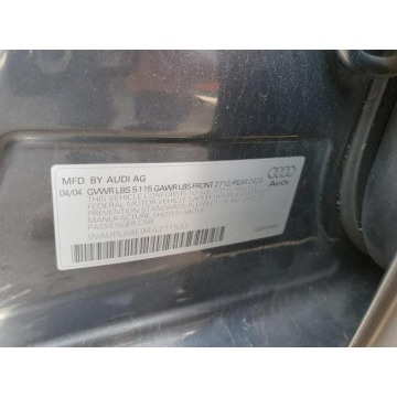 Audi S4  Sedan/Limuzyna 2004,  4.2 benzyna, automat - Na sprzedaż za 11 125 zł - Katowice - zdjęcie 11