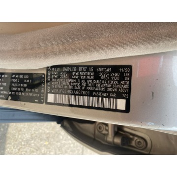 Mercedes - Benz E-klasa  Sedan/Limuzyna 1999,  3.2 benzyna, automat - Na sprzedaż za 5 803,14 zł - Katowice - zdjęcie 7