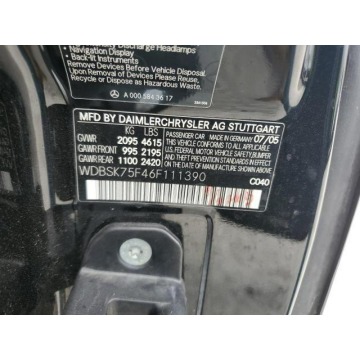 Mercedes - Benz SL-klasa  Kabriolet 2006,  5.0 benzyna, automat - Na sprzedaż za 14 508 zł - Katowice - zdjęcie 12