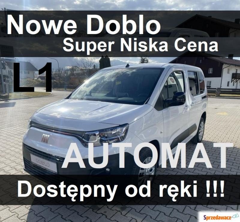Fiat Doblo  Minivan/Van 2024,  1.5 diesel - Na sprzedaż za 124 893 zł - Szczecinek
