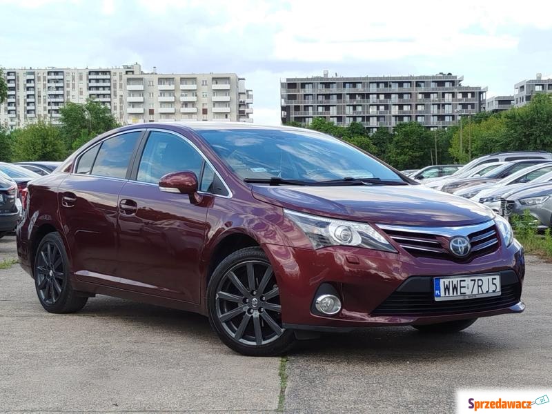 Toyota Avensis  Sedan/Limuzyna 2012,  1.8 benzyna+LPG - Na sprzedaż za 39 900 zł - Warszawa