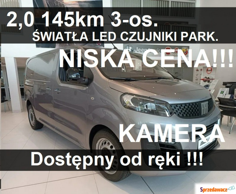 Fiat Scudo - L2 Maxi Furgon 145KM Kamera Super... - Dostawcze i ciężarowe - Szczecinek