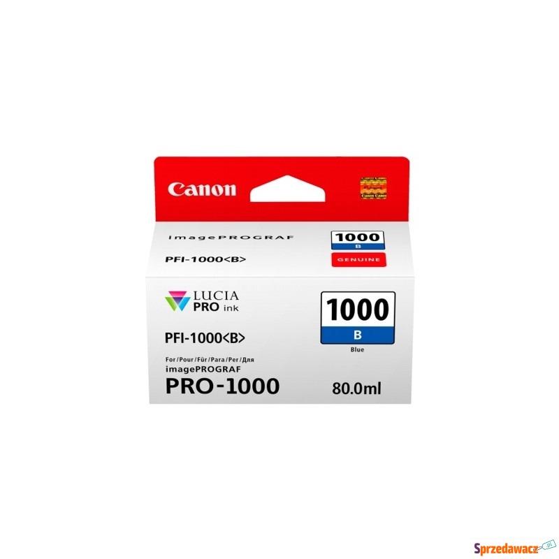 Tusz Oryginalny Canon PFI-1000B (0555C001) (N... - Tusze, tonery - Legnica