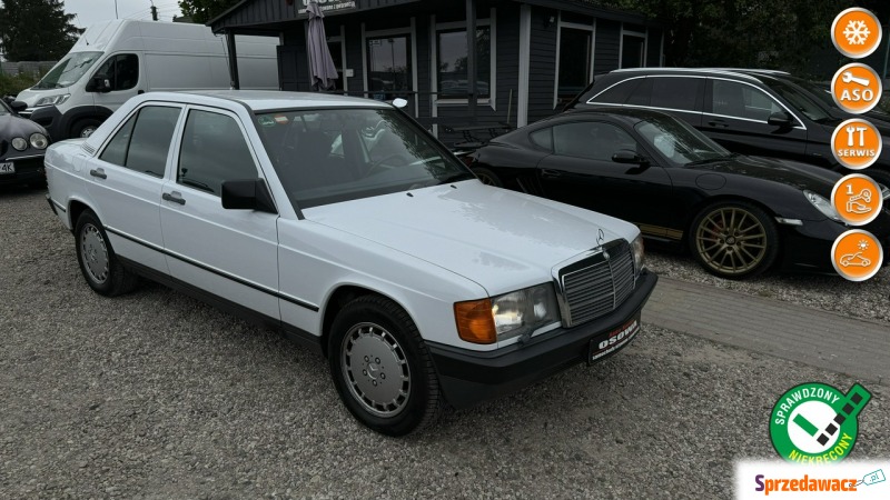 Mercedes - Benz W201  Sedan/Limuzyna 1986,  2.0 benzyna - Na sprzedaż za 44 999 zł - Gdańsk