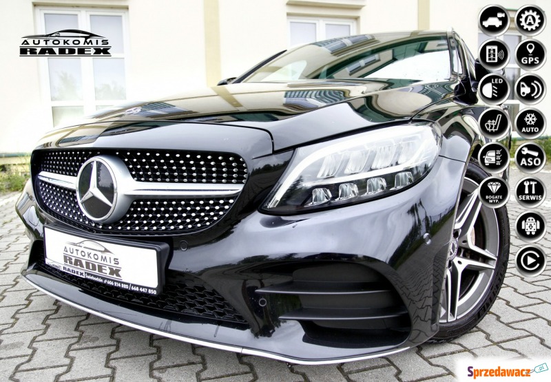 Mercedes C 160 - AMG Line/Led/Alcantara/Navi/... - Samochody osobowe - Świebodzin