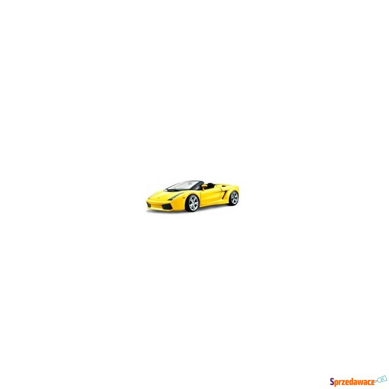  Lamborghini Gallardo spyder yellow 1:18 BBURAGO - Samochodziki, samoloty,... - Koszalin
