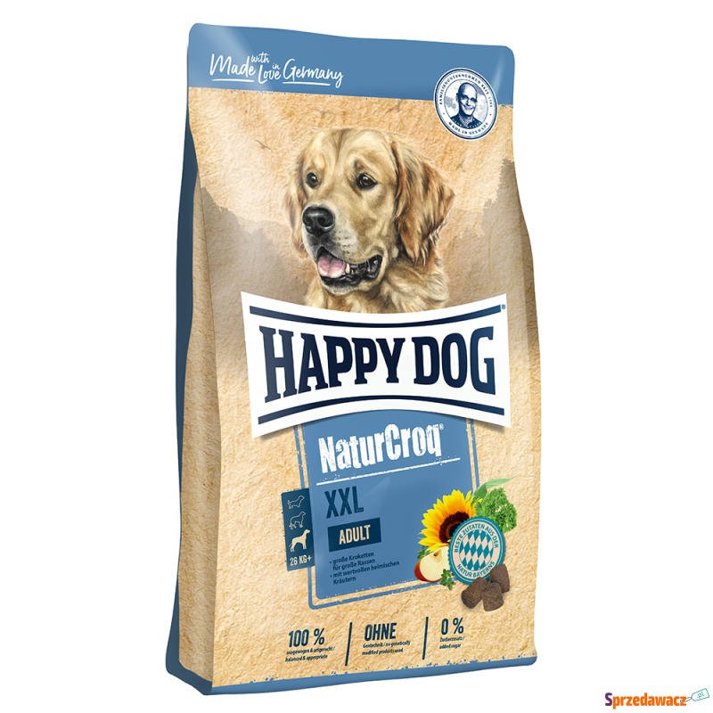 Dwupak Happy Dog Natur - NaturCroq XXL, 2 x 15... - Karmy dla psów - Kraków