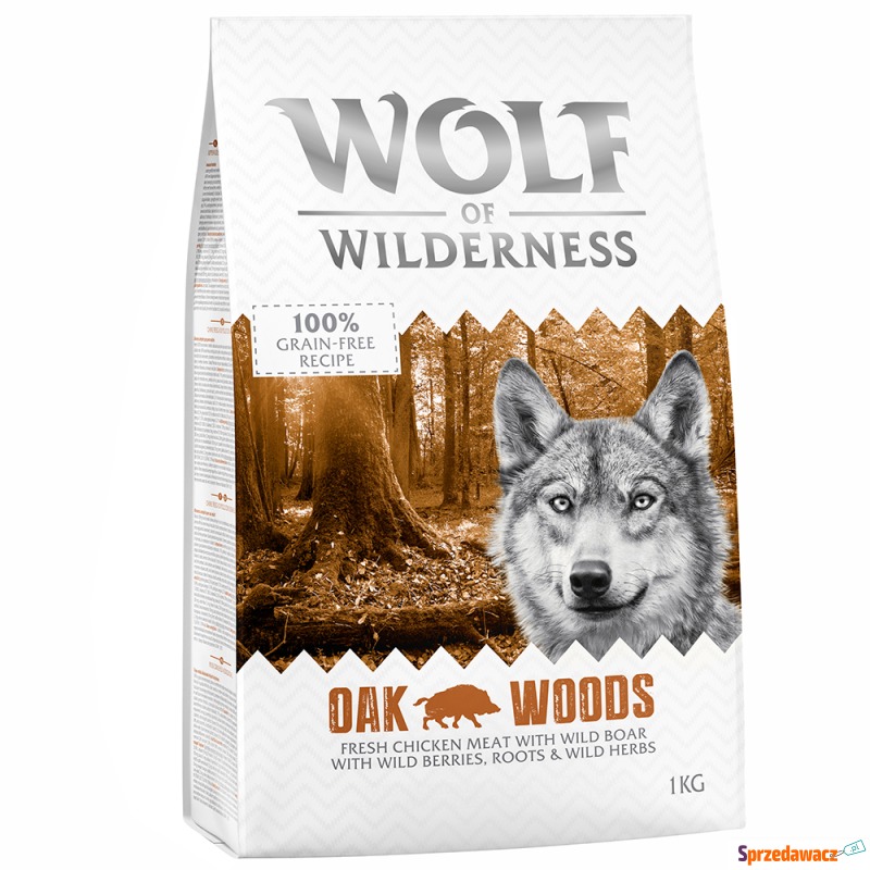Wolf of Wilderness Adult „Oak Woods”, dzik - 5... - Karmy dla psów - Jastarnia