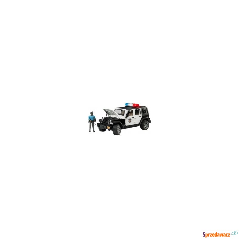  Jeep Wrangler Unlimited Rubicon + policjant Bruder - Samochodziki, samoloty,... - Grudziądz
