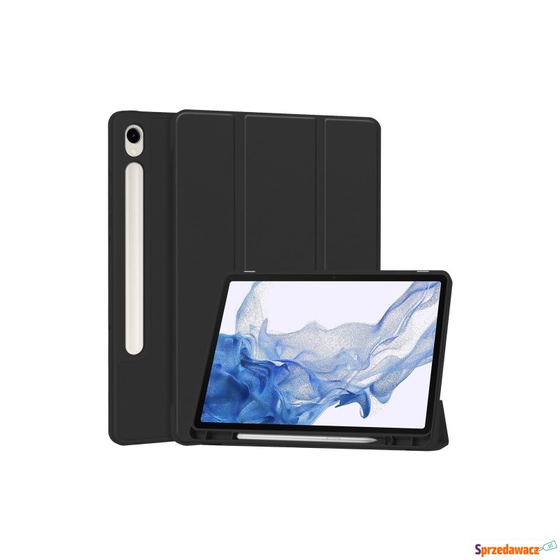 Etui Bizon Case Tab Lizard do Galaxy Tab S9, czarne - Torby, plecaki do laptopów - Częstochowa