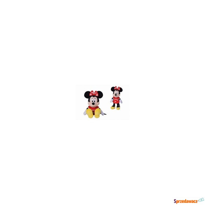  Disney Minnie maskotka pluszowa czerwona 25cm... - Maskotki i przytulanki - Kartuzy