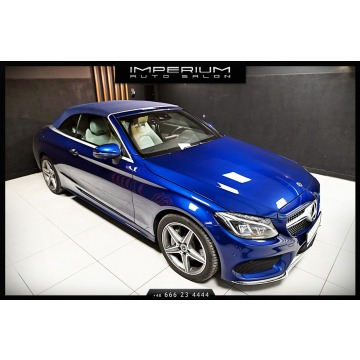 Mercedes - Benz C-klasa  Kabriolet 2018,  2.0 benzyna - Na sprzedaż za 169 900 zł - Banino - zdjęcie 9