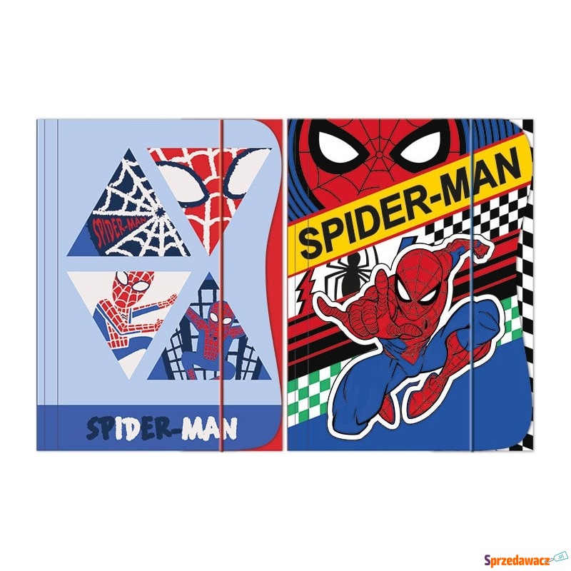 Teczka z gumką lux A4 Spider Man - Artykuły papiernicze... - Rogoźnik