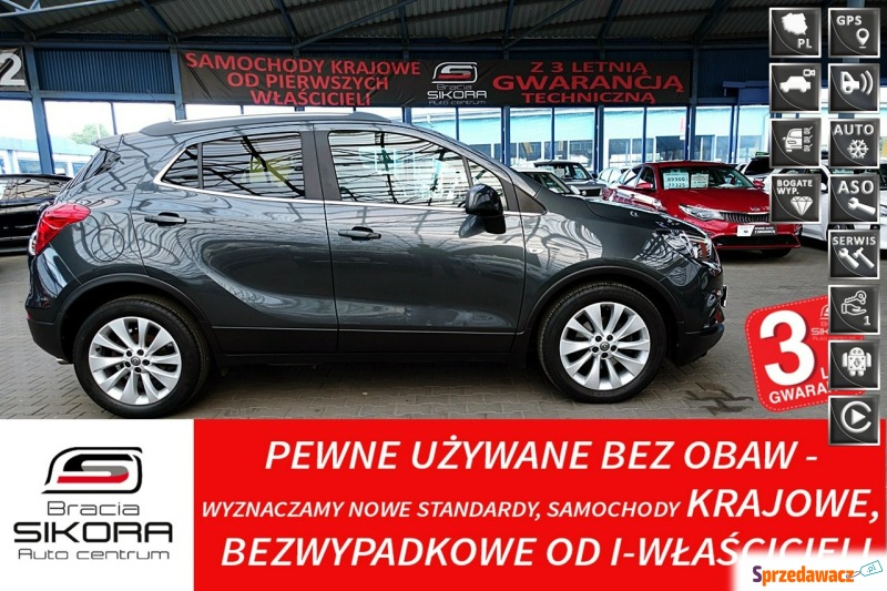 Opel Mokka  SUV 2018,  1.4 benzyna - Na sprzedaż za 74 900 zł - Katowice