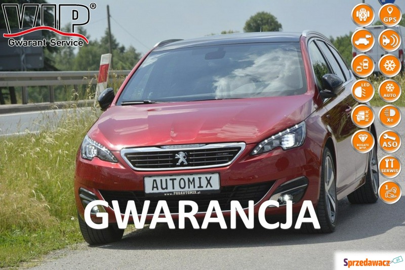 Peugeot 308 2017,  1.2 benzyna - Na sprzedaż za 46 300 zł - Sędziszów Małopolski
