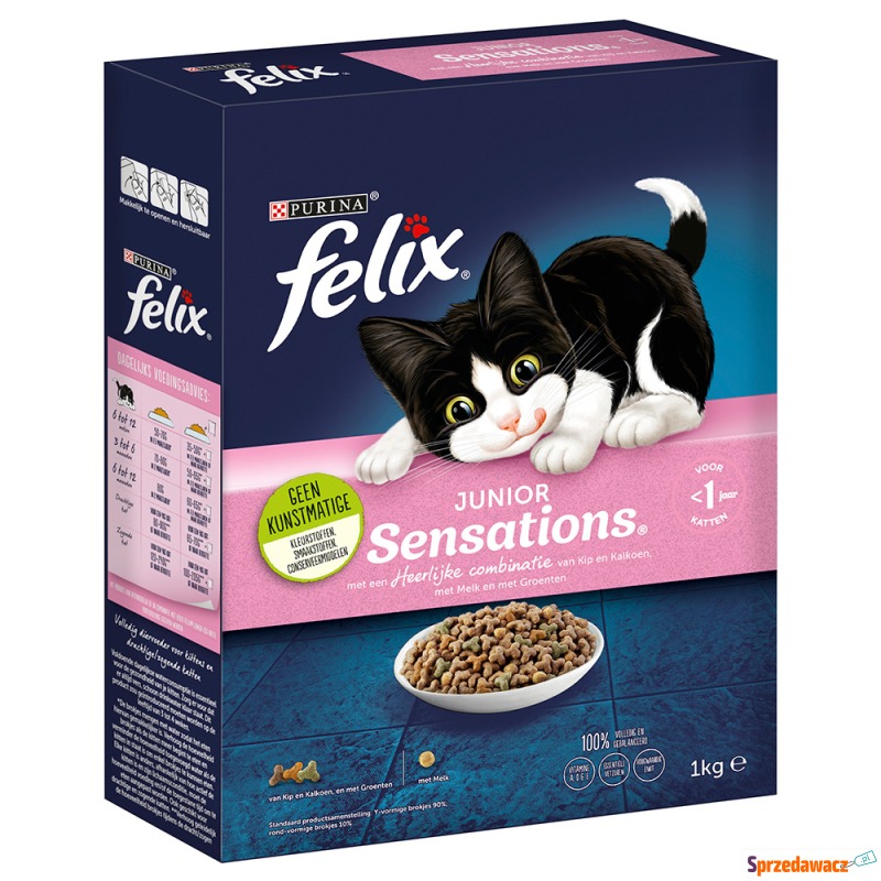 Felix Junior Sensations - 8 x 1 kg - Karmy dla kotów - Katowice
