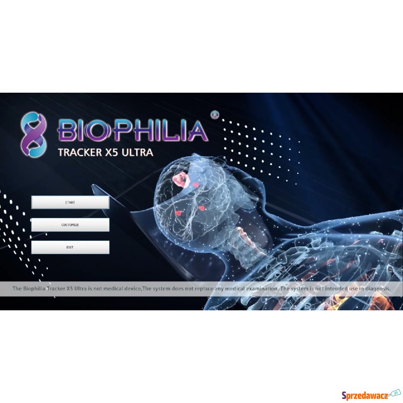 Biophilia Tracker X4 MAX Nowość 8 czujników w... - Urządzenia medyczne - Strzegom