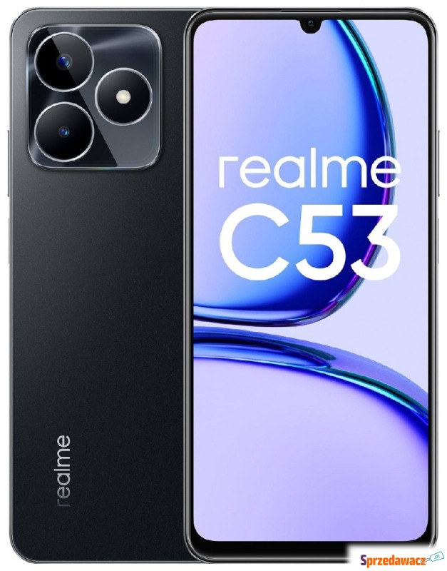 Smartfon realme C53 8/256GB czarny - Telefony komórkowe - Dąbrowa Górnicza