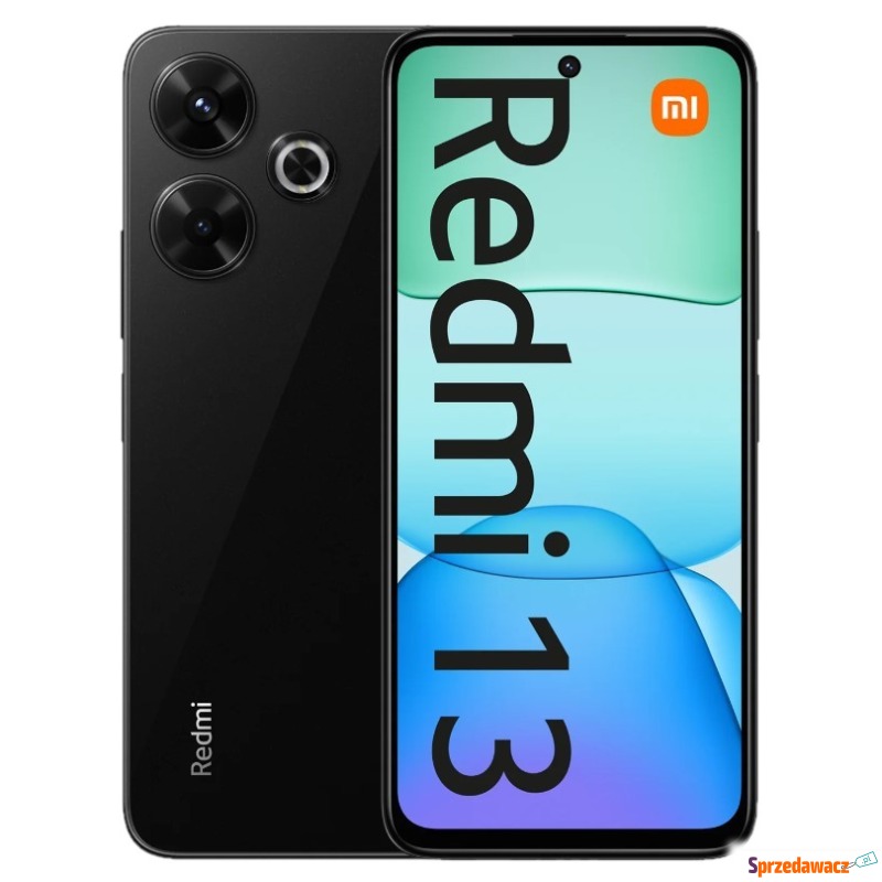 Smartfon Xiaomi Redmi 13 8/256GB Black - Telefony komórkowe - Poznań