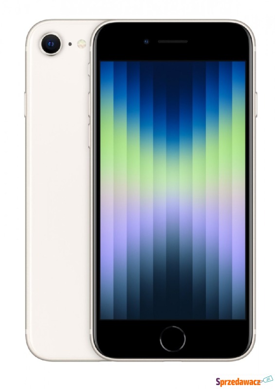 Smartfon Apple iPhone SE 64GB Księżycowa pośw... - Telefony komórkowe - Gliwice