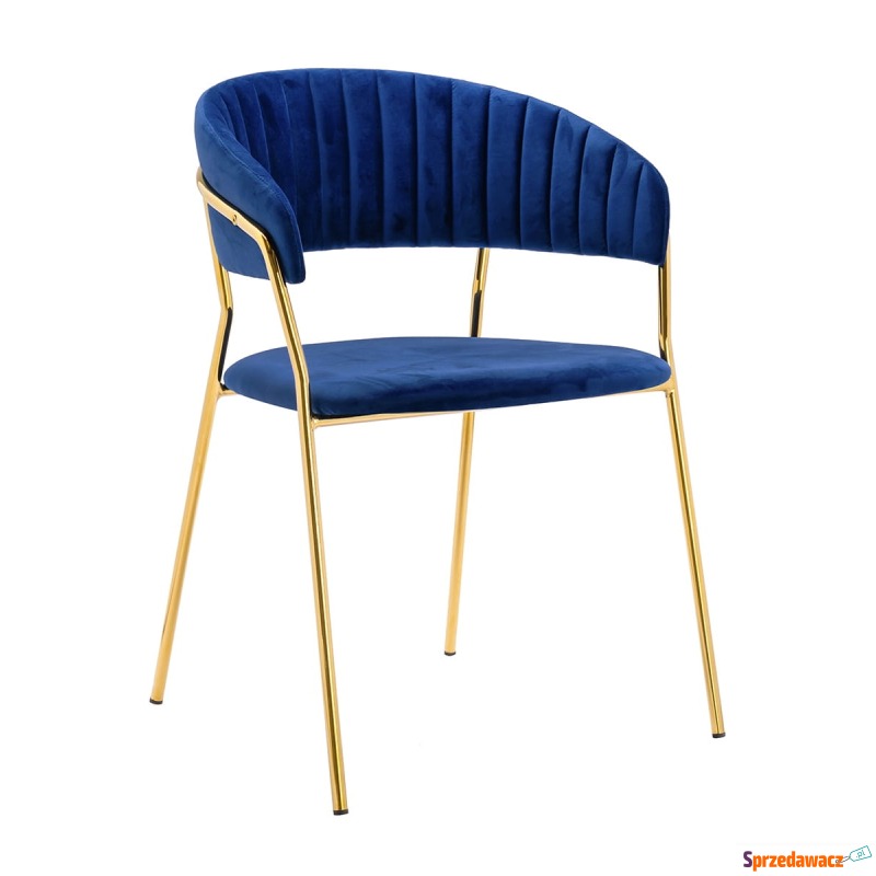 Krzesło Margo ciemny niebieski - Krzesła kuchenne - Rybnik
