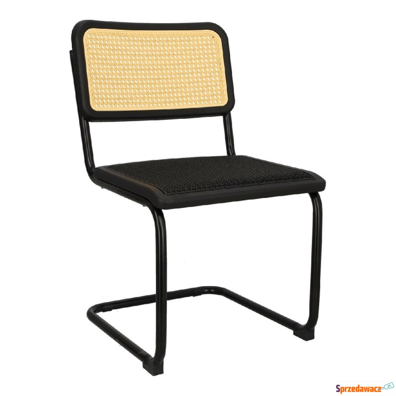 Krzesło Nelson czarno-naturalne - Krzesła kuchenne - Bielsko-Biała