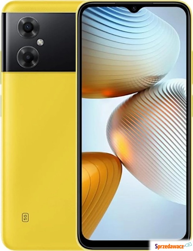 Smartfon POCO M4 5G 6/128GB Żółty (69341777794040) - Telefony komórkowe - Kielce