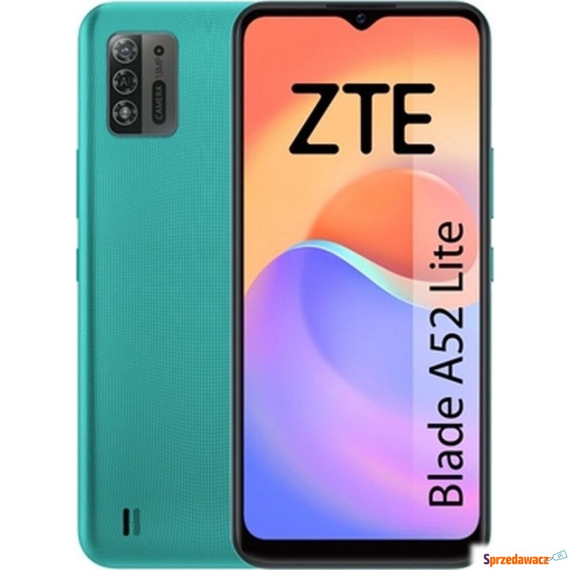 Smartfon ZTE A52 Lite 2/32GB Zielony (S0234685) - Telefony komórkowe - Szczecinek