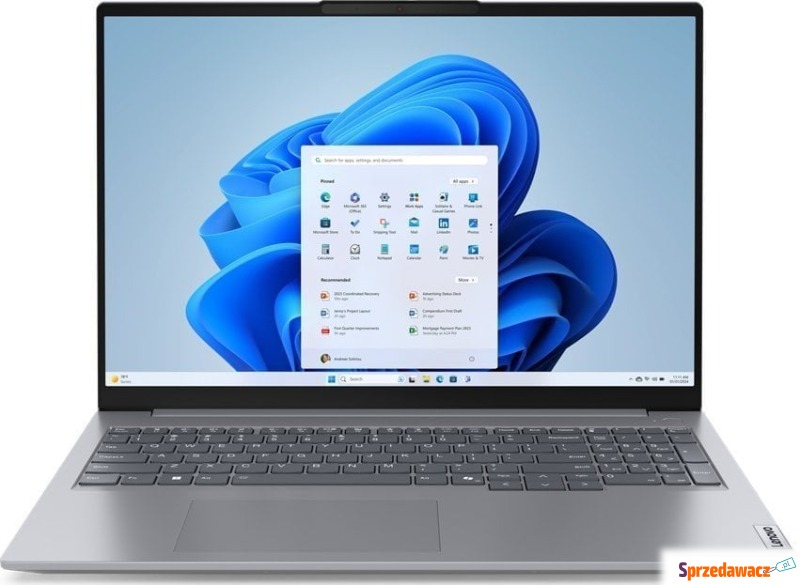 Laptop Lenovo ThinkBook 16 G7 IML Ultra 7 155H... - Laptopy - Pabianice