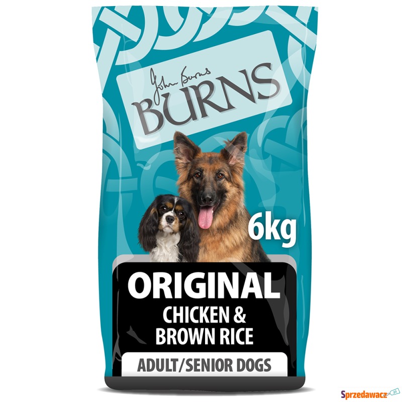 Burns Adult & Senior Original, kurczak i brązowy... - Karmy dla psów - Gliwice