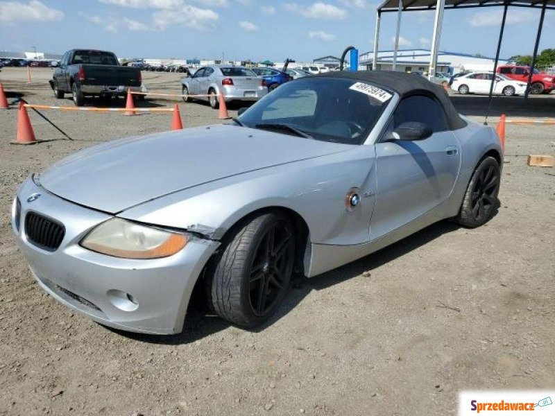 BMW Z4  Kabriolet 2003,  3.0 benzyna - Na sprzedaż za 6 150,00 zł - Katowice