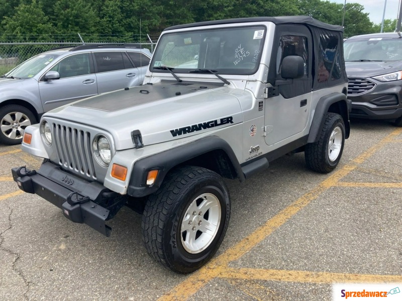 Jeep Wrangler  SUV 2004,  2.5 benzyna - Na sprzedaż za 11 058 zł - Katowice