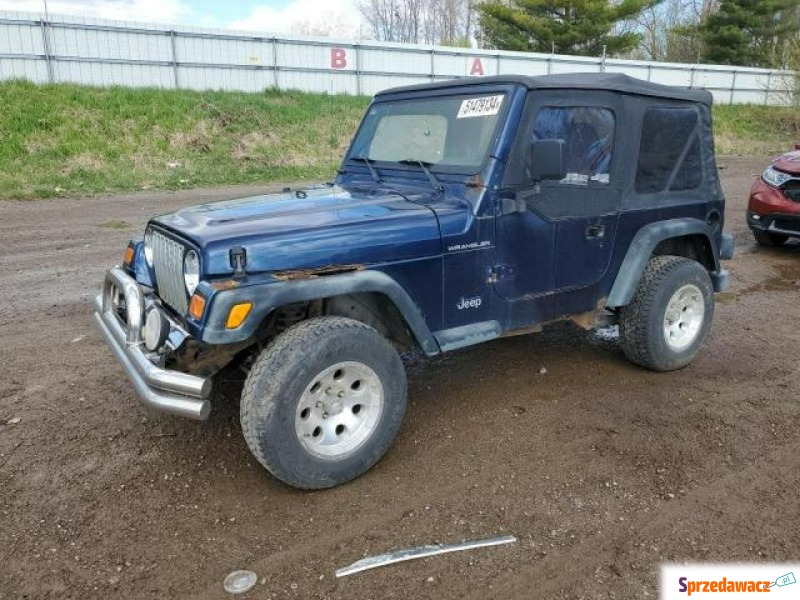 2000 JEEP WRANGLER SE - Samochody osobowe - Katowice