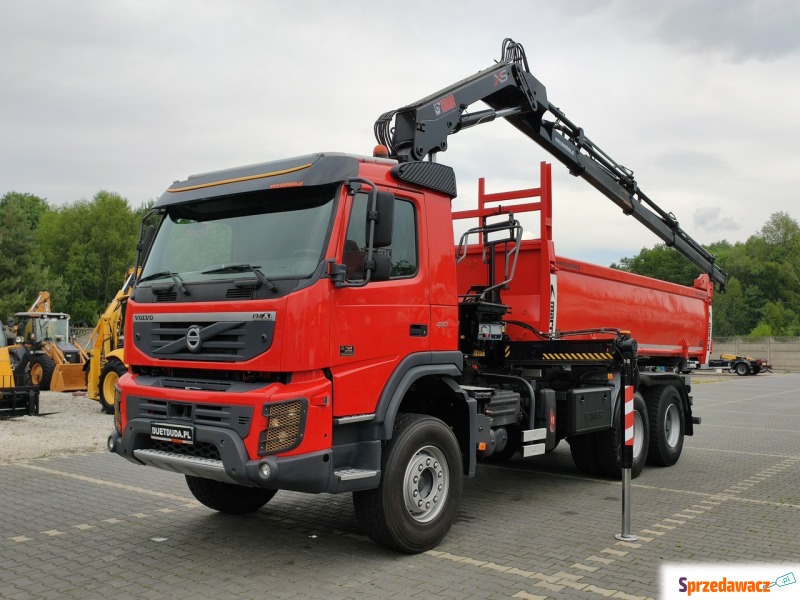 Volvo FMX 410 6x4 13L HDS Radiowy Hydroburta -... - Dostawcze i ciężarowe - Widełki