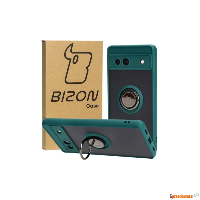 Etui z uchwytem na palec Bizon Case Hybrid Ring... - Etui na telefon - Toruń