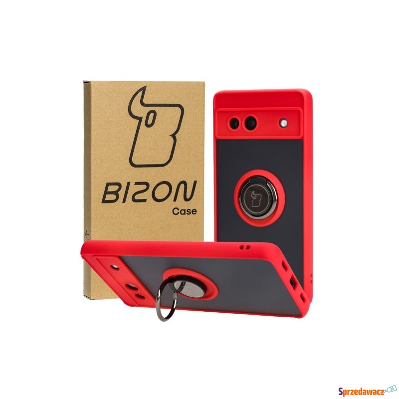 Etui z uchwytem na palec Bizon Case Hybrid Ring... - Etui na telefon - Chełm