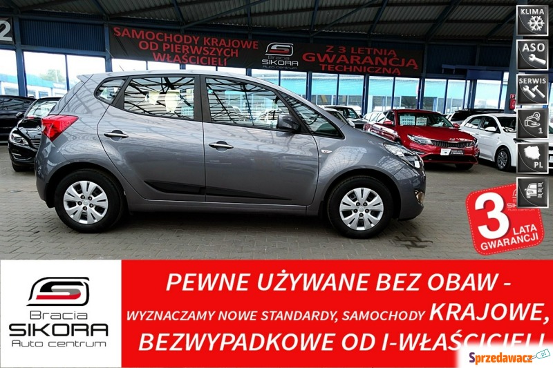 Hyundai ix20  Hatchback 2016,  1.4 benzyna - Na sprzedaż za 46 900 zł - Mysłowice