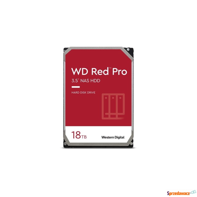 Dysk HDD WD Red Pro WD181KFGX (18 TB ; 3.5"; 512... - Dyski twarde - Katowice