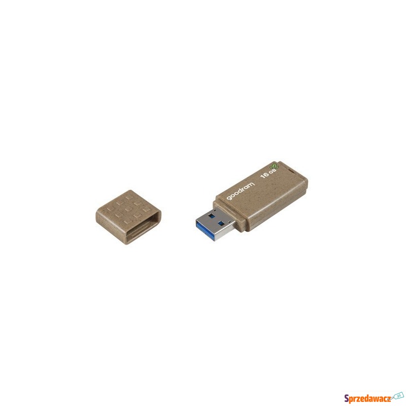 GOODRAM 16GB UME 3 ECO FRIENDLY brązowy [USB 3.0] - Pamięć flash (Pendrive) - Rzeszów