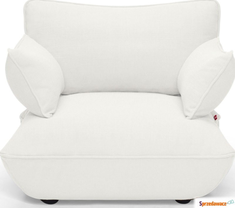 Sofa jednoosobowa Sumo wapienna biel - Sofy, fotele, komplety... - Piła