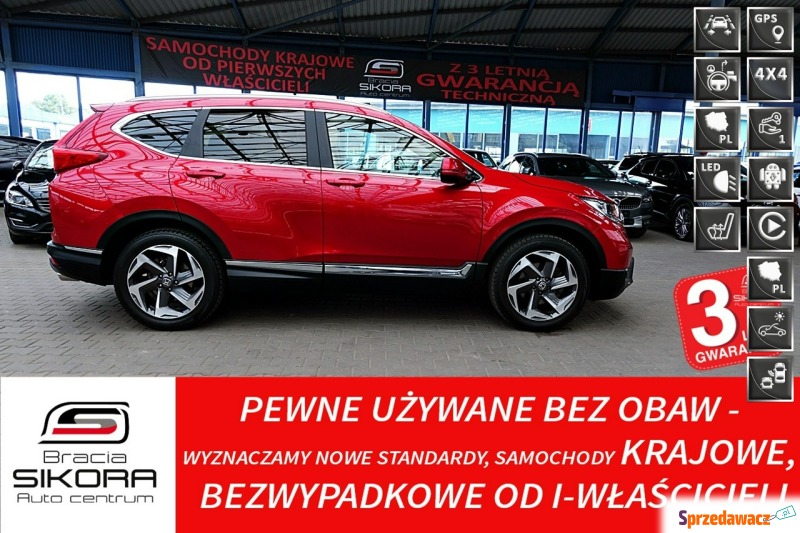 Honda CR-V  SUV 2019,  1.5 benzyna - Na sprzedaż za 136 900 zł - Mysłowice