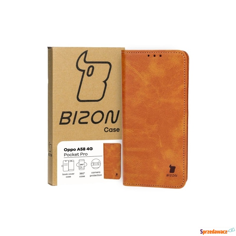 Etui z klapką Bizon Case Pocket Pro do Oppo A58... - Etui na telefon - Lublin