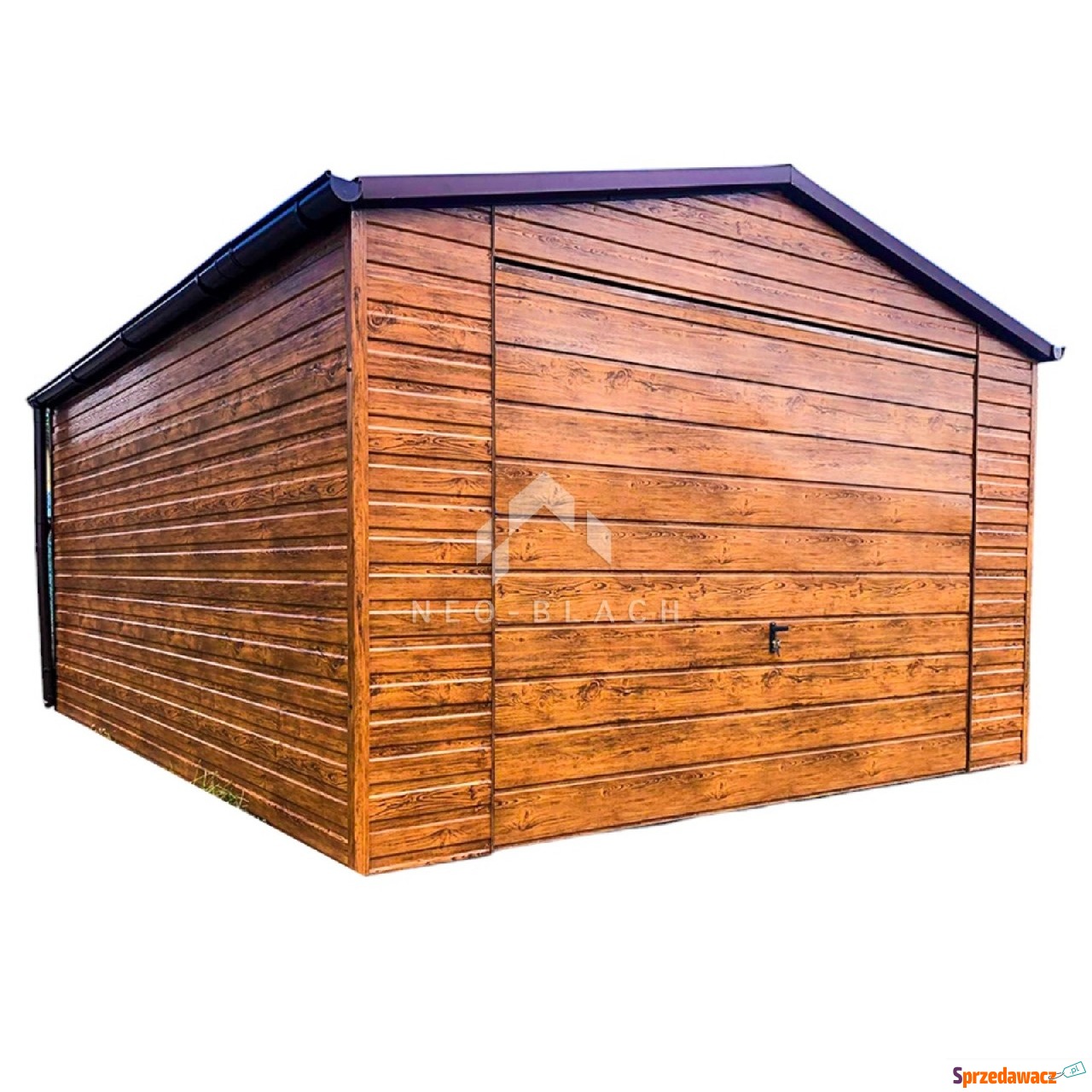 Garaż Blaszany 4x5m Brama Uchylna...