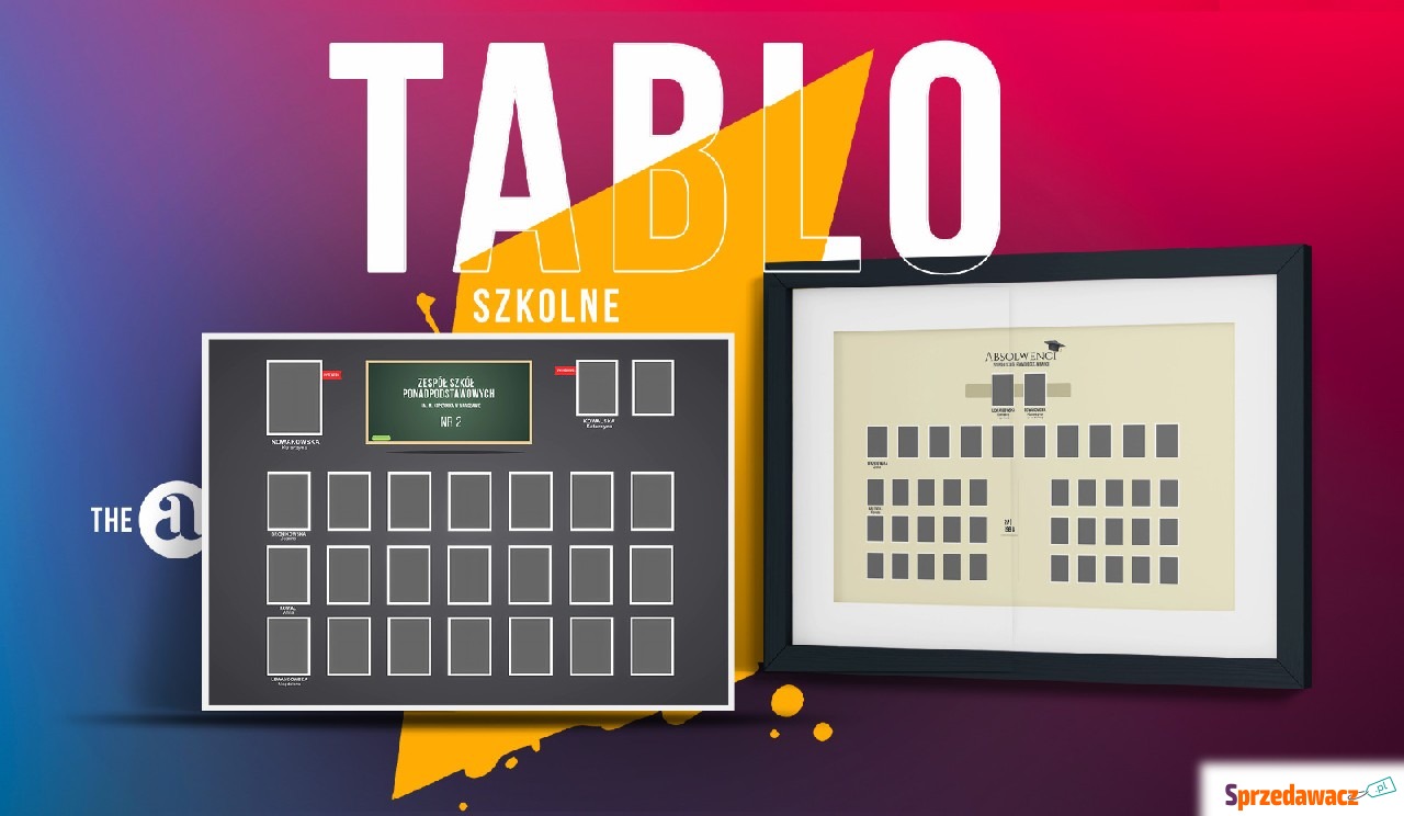 Szablony Tablo Szkolne PSD - Wzory...