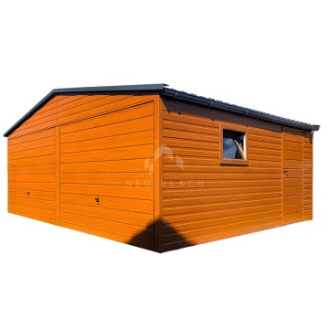 Garaż Blaszany 6x5m - 2x Brama Uchylna 2x Okno... - Garaże i wiaty - Drawsko Pomorskie - zdjęcie 1